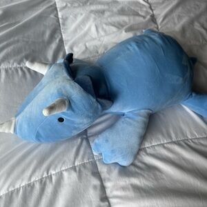 Weighted Blue Dinosaur Plush Toy